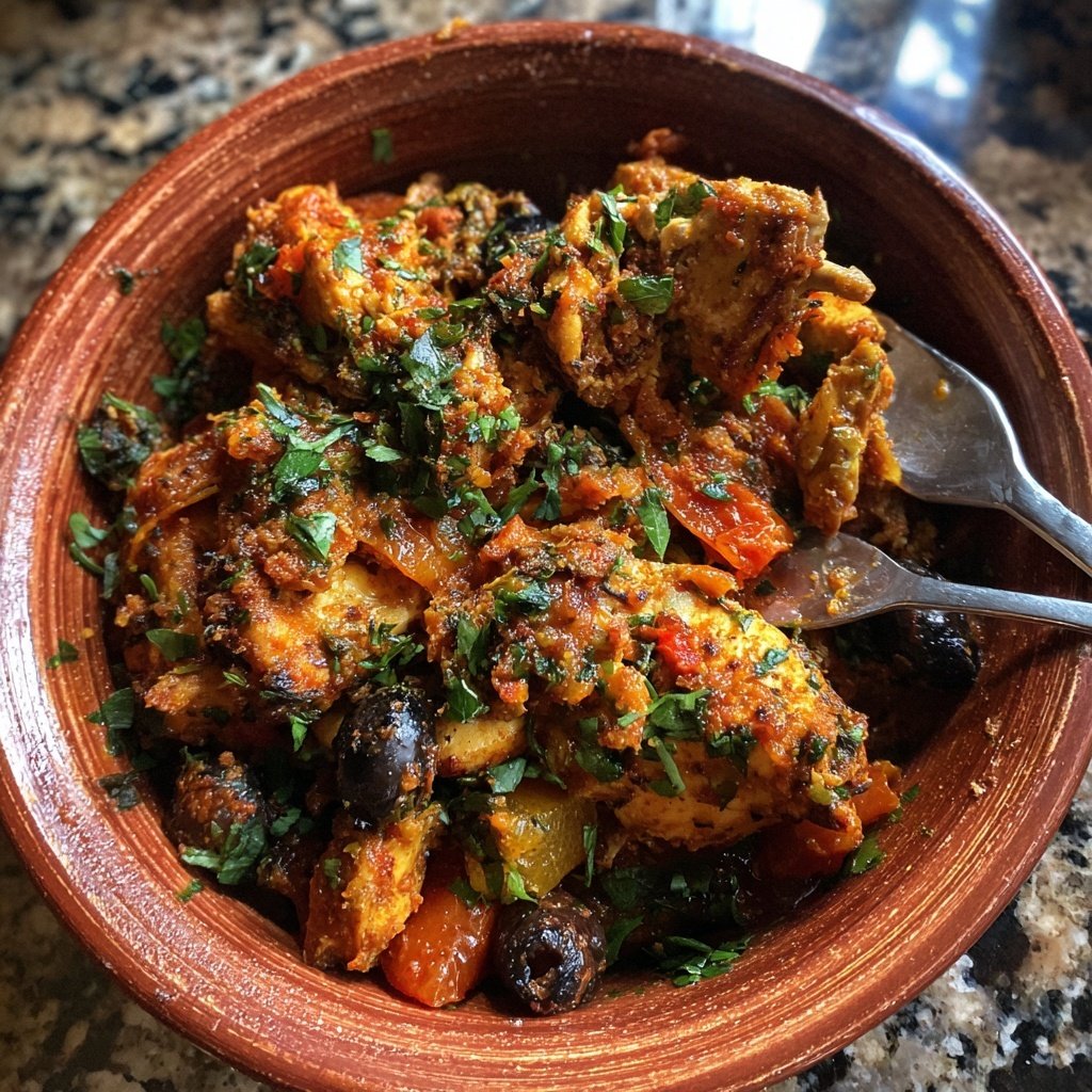 Global Flavors Moroccan Chicken Tagine
