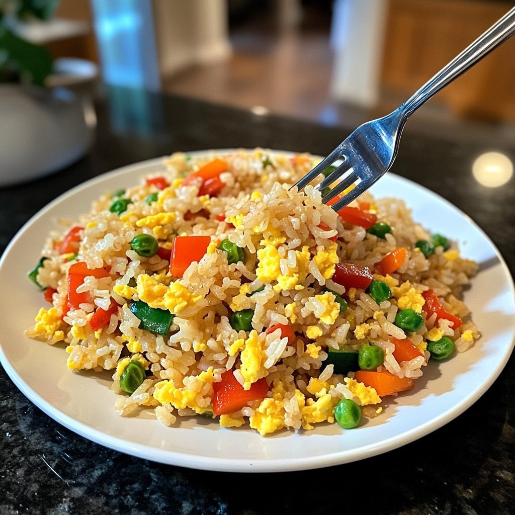 Easy Egg Fried Rice Just Like Chinese Takeout