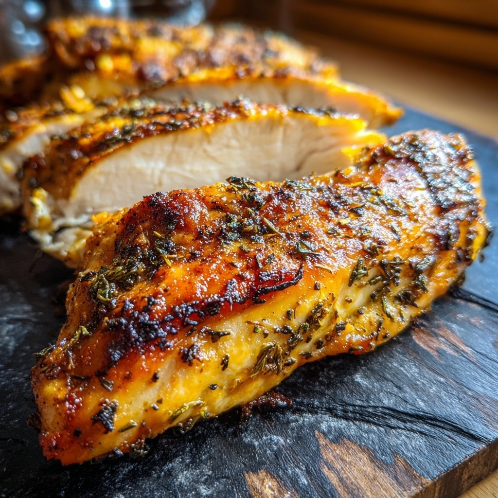 Juicy Oven Baked Chicken Breast