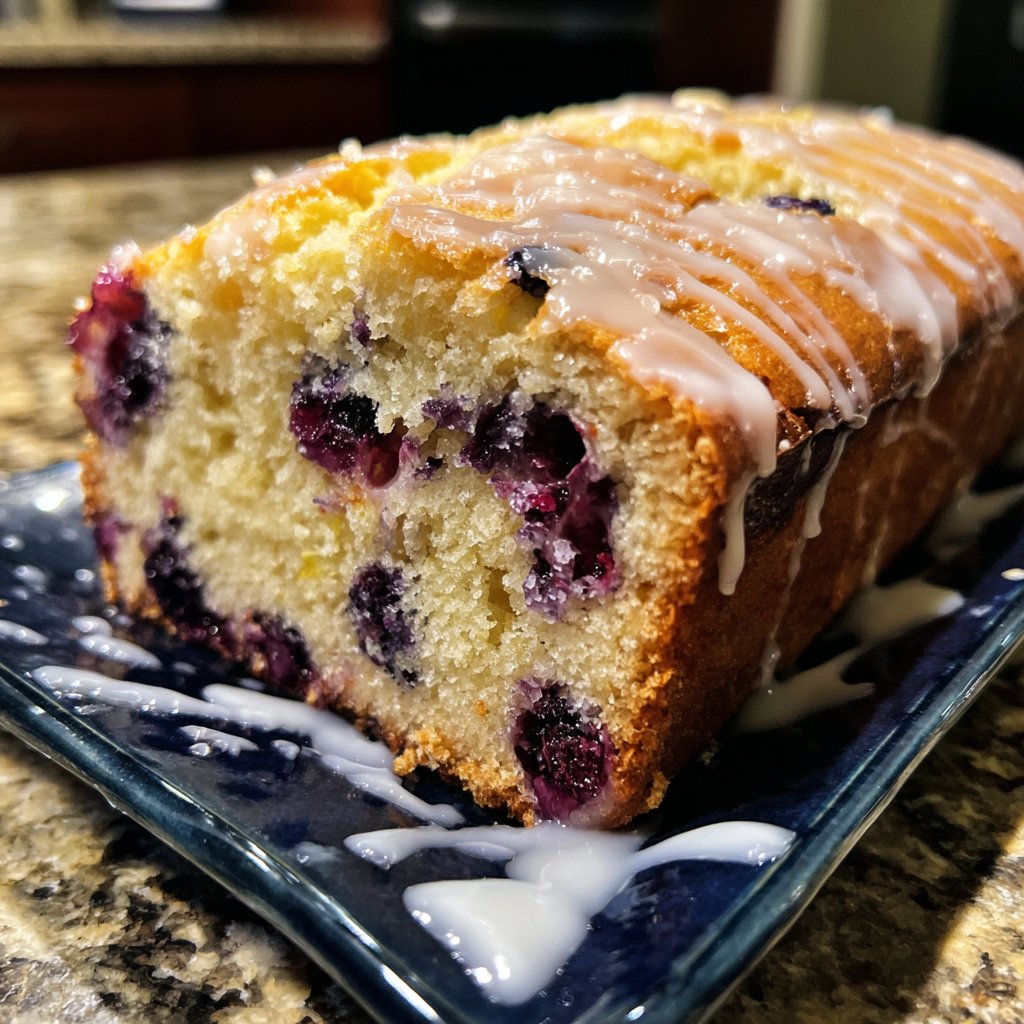 Blueberry Lemon Quick Bread