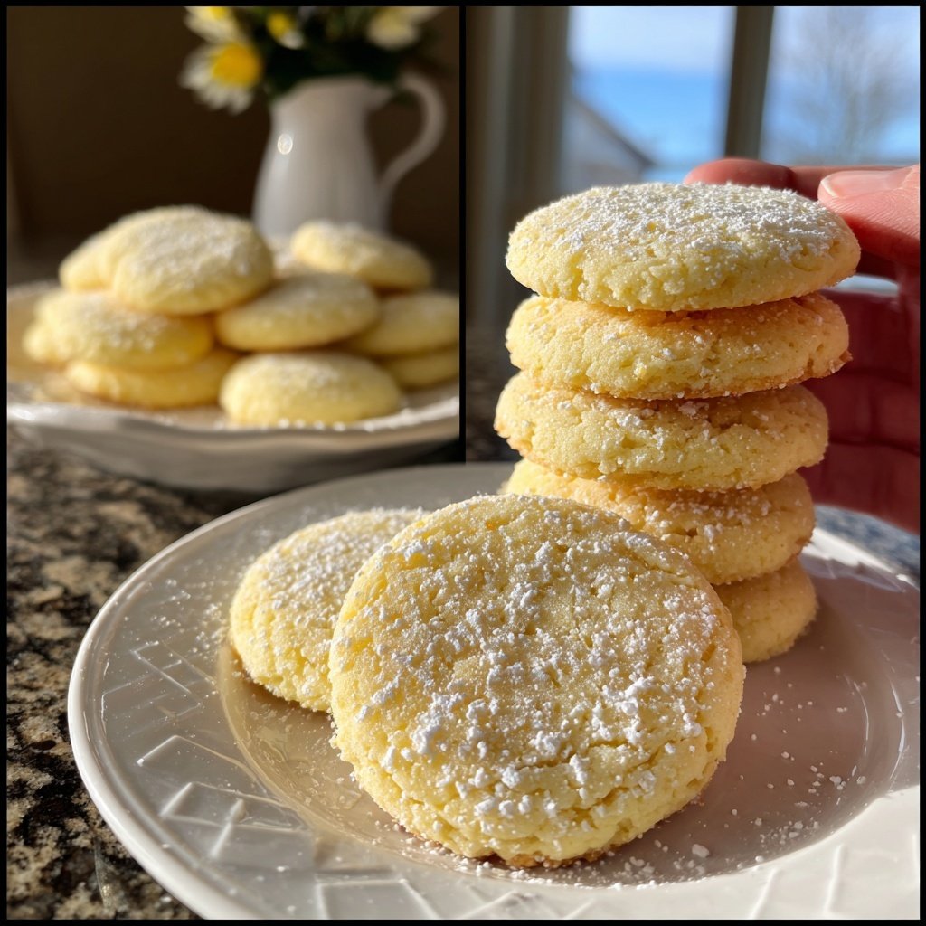 Spring Lemon Sugar Cookies