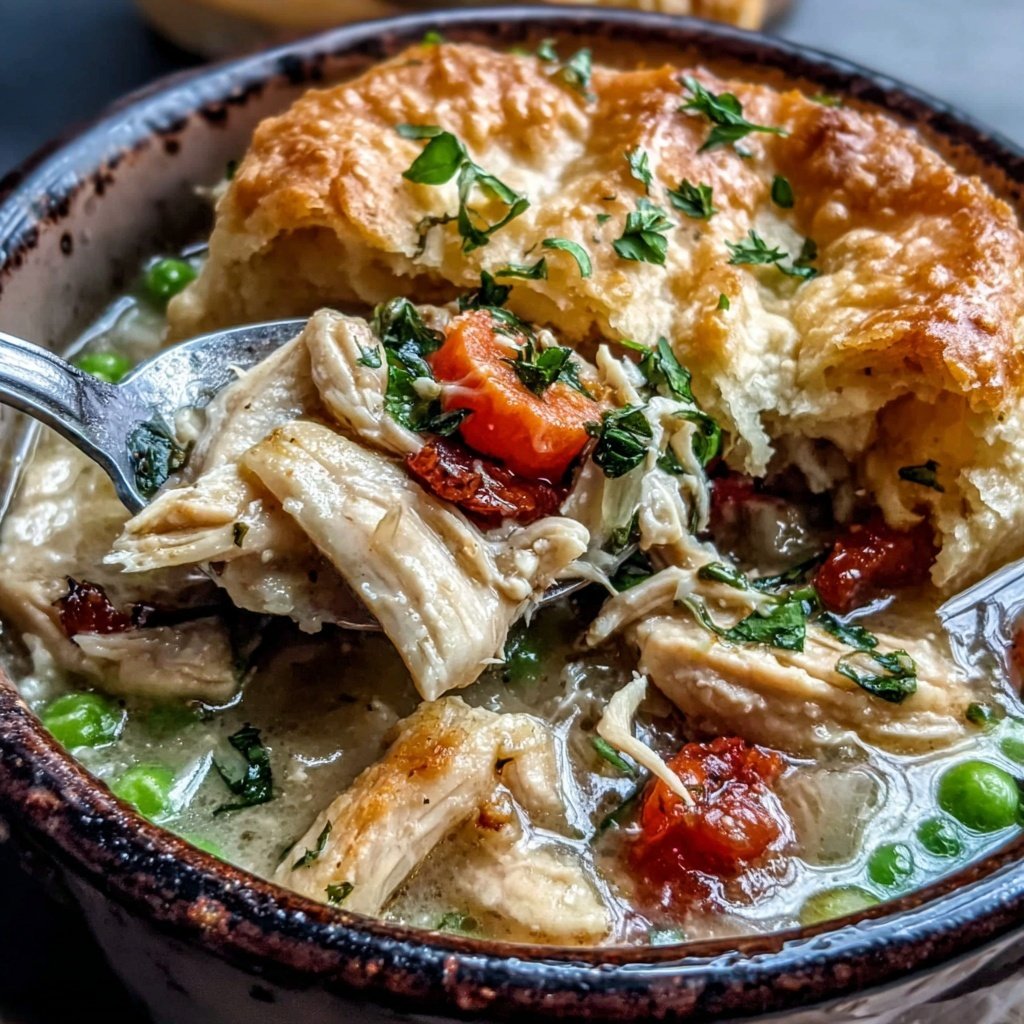 Cozy Chicken Pot Pie Soup