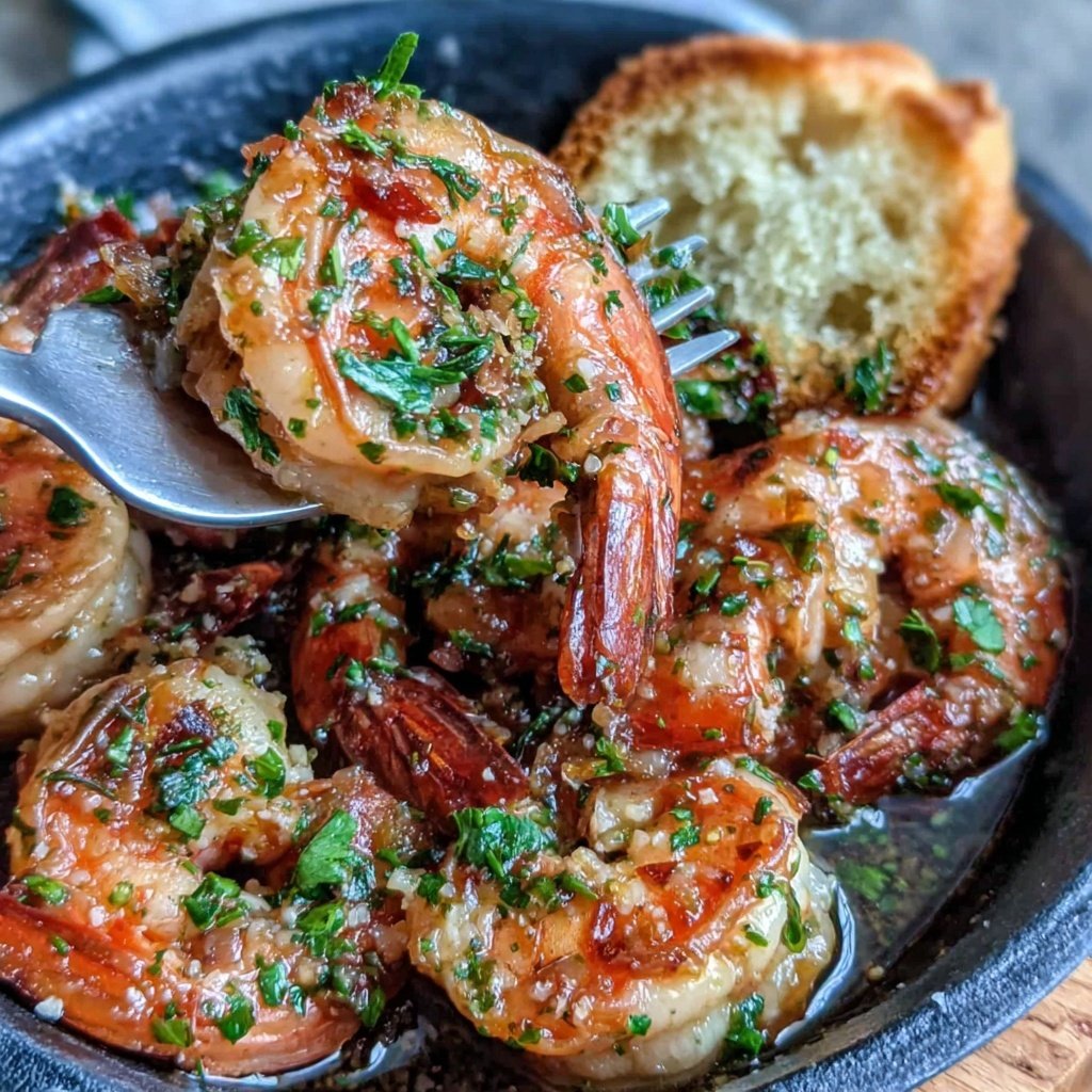 Spring Dinner Garlic Butter Shrimp