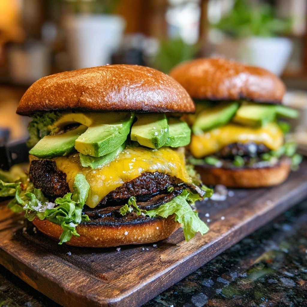 Grilled Portobello Burgers