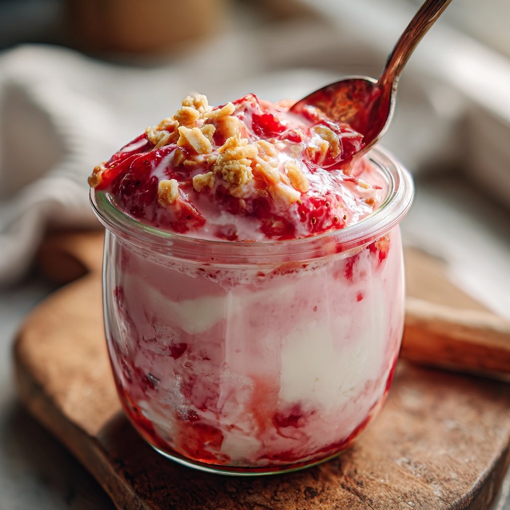 Fresh Strawberry Yogurt Parfait