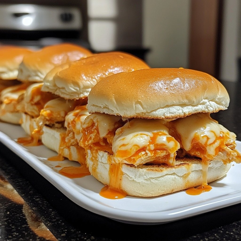 Buffalo Chicken Sliders